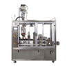 SKP-2 two lanes compatible coffee capsule filling and sealing machine