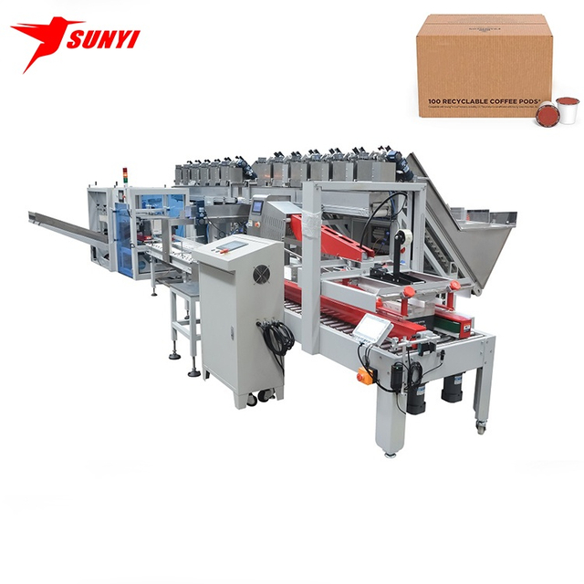 Automatic Coffee Capsule Cartoning Machine