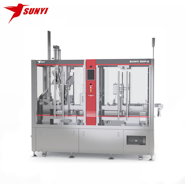SUNYI 2 Lanes Sealing Filiing Machine For Food Paste Pet Food 