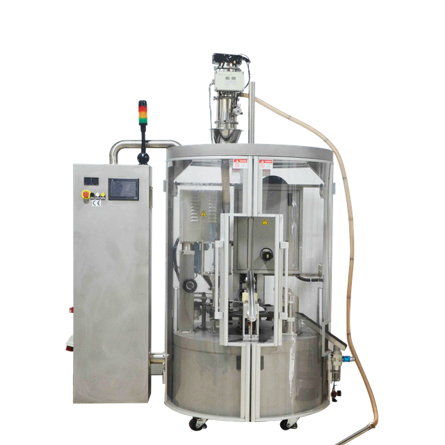 High Performance And Low Cost Coffee Capsule Filling Sealing Machine 