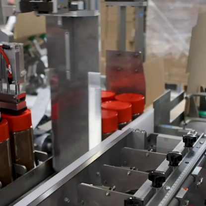 High-Speed Instant Coffee Glass Jar Filling & Packing System | SUNYI Automated Coffee Packaging Line