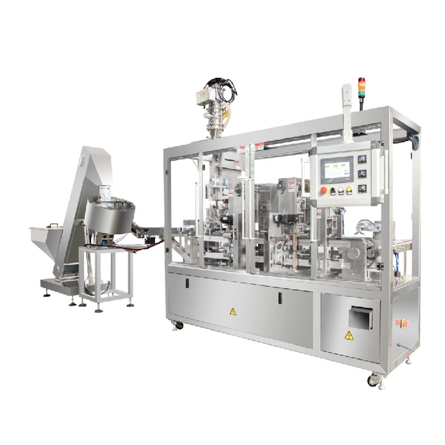 One Lane Automatic Centrifugal Coffee Capsule Filling Machine for Liquid