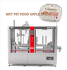 Reliable automatic wet pet food cup packaging system with precision filling, hygienic sealing and customizable output for pet food manufacturers.