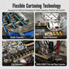 Food Packaging Automatic Cartoner Machine for Coffee Capsule Sachet Pouch Stick Bag Top Loading Box Packing Applications