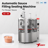 Automate Single-Serve Burger Sauce Packing With SC-3N Rotary 3-Lane, 120-180 Cups/Min Output, Manufacturer