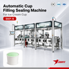 Dairy & Frozen Food Industry Ice Cream Cup Filling Sealing Machine Precise Servo Control Fast Delivery