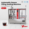 Food Processing Sushi Sauce Cup Filler And Sealer, 2-Lane SKP-2, Automatic Cup Feeding, CE/SGS/ISO 9001, Manufacturer