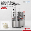 Automate Single-Serve Salad Dressing Packing With SC-3N Rotary 3-Lane, 120-180 Cups/Min Output, Manufacturer