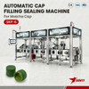 High-Speed Matcha Powder Cap Packaging Line for Fresh-Mix Matcha Beverages