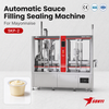100 Cups/Min 0-50g Mayonnaise Cup Filling And Sealing Machine, 2-Lane SKP-2, CE/SGS/ISO 9001, Manufacturer