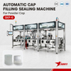 High Speed Automatic Powder Cap Filling & Sealing Packaging Machine