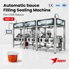 Automate Single-Serve Chili Sauce Packing With SKP-6 6-Lane, 240-270 Cups/Min Output, Manufacturer
