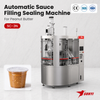 Peanut Butter Cup Filling And Sealing Machine, Rotary 3-Lane SC-3N, 120-180 Cups/Min, 0-50g Filling, Manufacturer