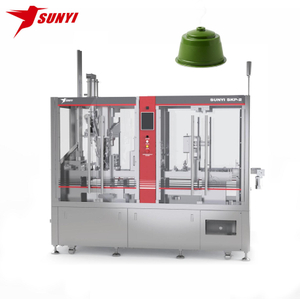 SKP-2 High Speed Dolce Gusto Matcha Capsule Two Lanes Single Serve Cup Filling Sealing Machine