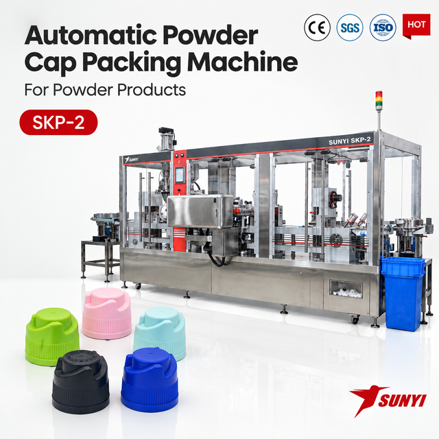 Automatic B-Cap Powder Cap Filling & Sealing Packaging Machine | High-Speed Dosing & Capping Solution