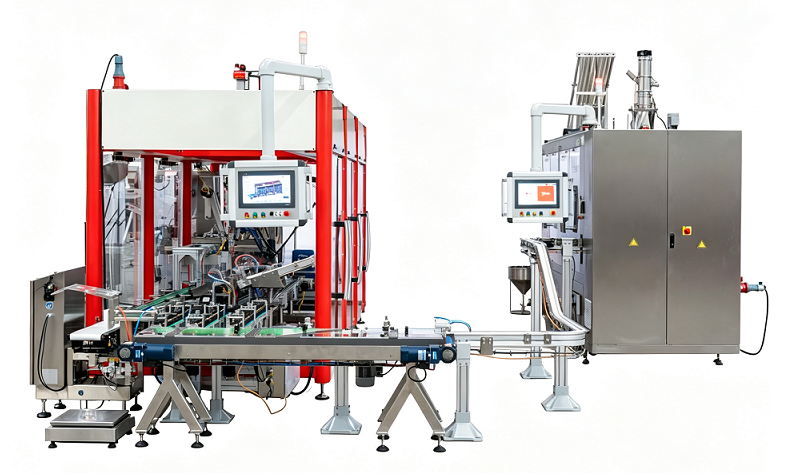 6 lanes nespresso capsule filling sealing machine box cartoning machine.jpeg