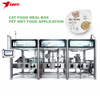 CAT Food Cup Filling and Sealing Machine | Complete Meal Box Cat Mousse Topper Packaging Solution