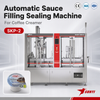 Verified Coffee Creamer Cup Filling Sealing Machine CE ISO9001 Certified 100 CPM with 1 Year Warranty