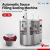 Food Grade Single Serve Cup Filling Machine for Roast Sauce Paste in Retail Packaging ISO SGS Certified