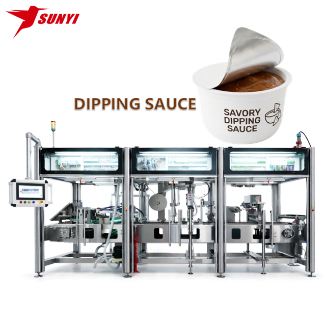 Automatic Dipping Sauces Filling and Sealing Machine